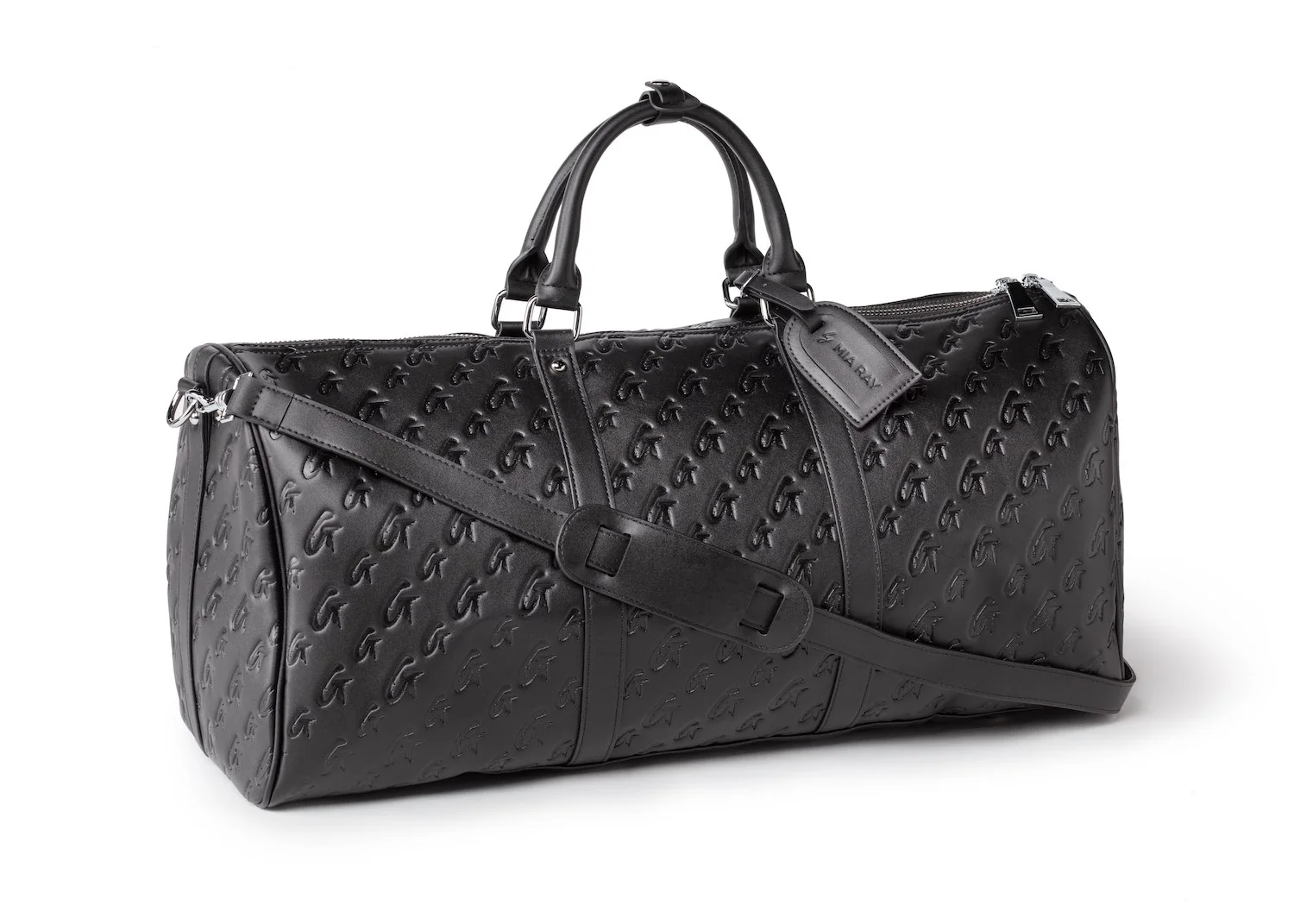MONOGRAM UNISEX DUFFLE BAG - BLACK - Image 3